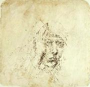 Albrecht Durer Self-Portrait with a Bandage oil painting artist